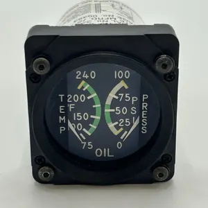 Cirrus Rochester Indicator Oil Temp and Pressure P/N 12619-001 Alt: EG5050-06004
